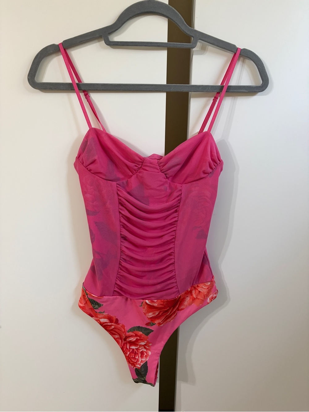 AFRM floral bodysuit| size XS